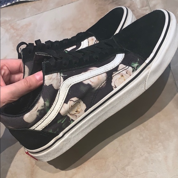 vans custom flower